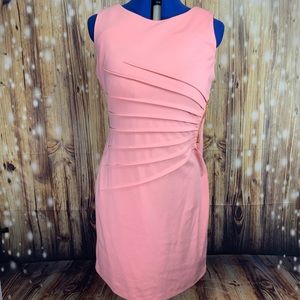 Pink sleeveless dress